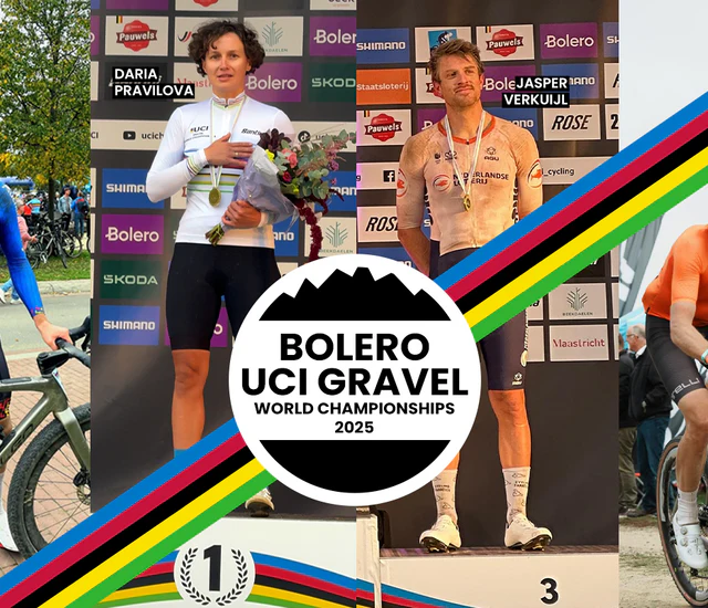 2025 Bolero UCIグラベル世界選手権でYoeleoライダーがダブル表彰台を獲得